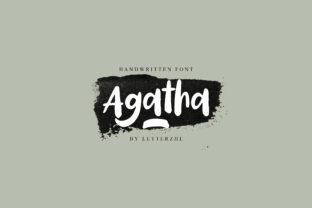 Agatha Font: Bold Handwritten Style for Campaigns