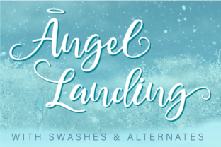 Angel Landing: A Feminine Script Font for Elegant Branding