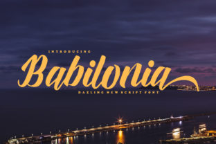 Babilonia: A Vintage Script Font for Marketers