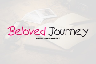 Beloved Journey: A Handwriting Font for Brand Identity