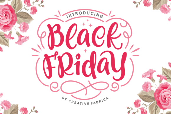 Black Friday Font: A Handwritten Typeface for Marketers