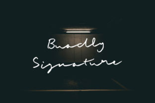 Buadly: A Modern Signature Font for Web Design