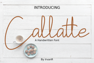 Callatte: A Handwritten Font for Brand Identity