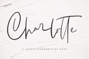 Charlotte: A Handwritten Typeface for Editorial Grace