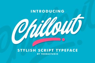 Chillout: A Relaxed Script Font for Editorial Design