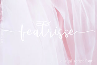 Featrisse: The Script Font for Scroll-Stopping Designs