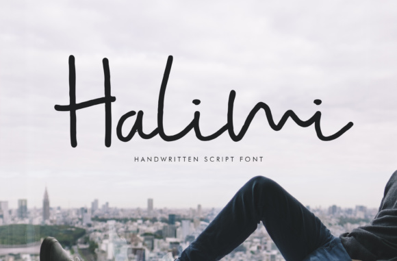 Halimi: A Handwritten Font for Authentic Branding