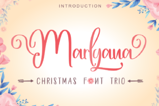 Happy Marlyana TrioFamily Font Review