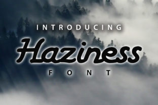 Haziness Font: A Grungy Handwritten Typeface for Bold Brands