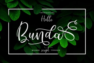 Hello Bunda: A Handwritten Font for Polished Branding