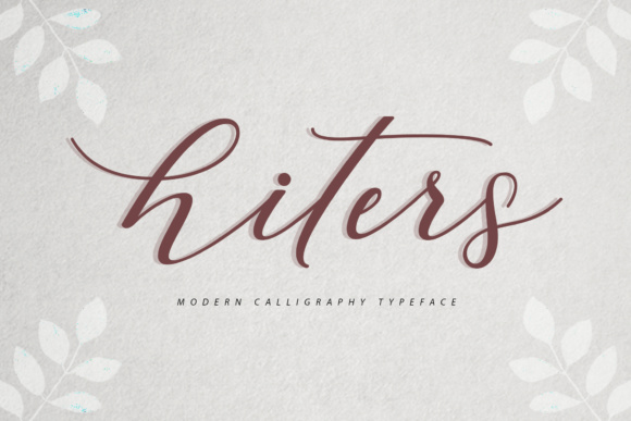 Hiters Font Review for Web Design