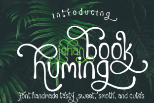 Huming Book Typeface: A Sweet Script for Editorial Design
