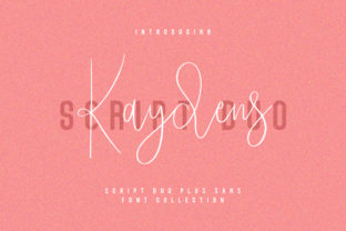 Kaydens Duo: A Premium Font for Bold Campaigns