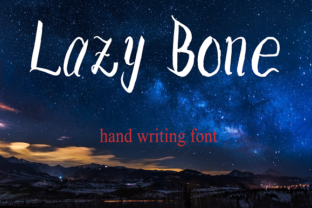 Lazy Bone: A Bold Display Font for Modern Web Design