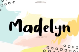 Madelyn: A Bold Handwritten Font for Impactful Branding