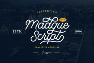 Madgue: The Mono Line Typeface for Scroll-Stopping Design