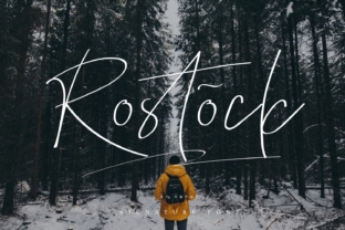 Rostock Duo: A Script Font for Clear Campaigns