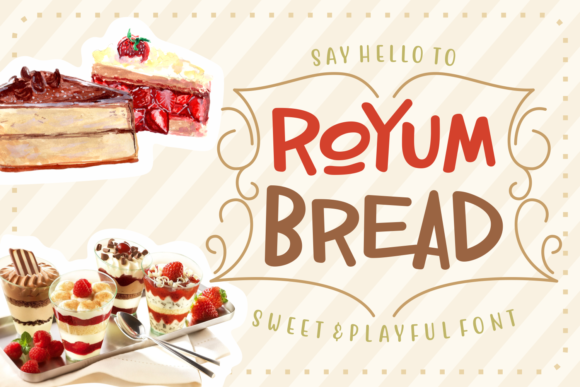 Royum Bread: A Sweet Script Font for Digital Design