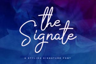 The Signate: A Premium Handwritten Font for Editorial Design