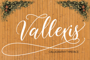 Vallexis: A Script Font for Elegant Branding