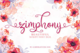 Zimphony Duo: A Script Font for Makers